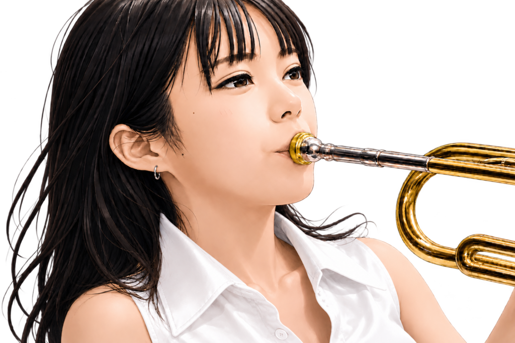 トランペットの吹き方