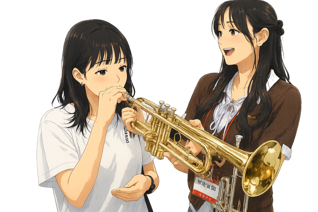 トランペット音だし